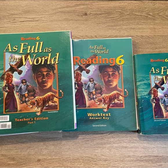 Reading 6 As full as the World BJU Press Homeschool curriculum! - Picture 1 of 10